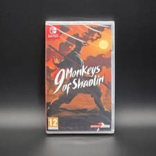 Image of 9 Monkeys of Shaolin - Nintendo Switch - UKV - PAL - Brand New Sealed - RARE