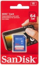 Image of Sandisk - Flash Memory Card - 64 Gb - Class 4 - Sdxc NEW