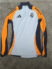 Image of Real Madrid adidas Training Top - Blue Small