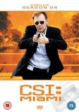 Image of CSI Miami - Complete Season 4 DVD DVD Region 2 New & Sealed