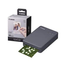 Image of Canon Selphy QX20 Instant Photo Printer with 60 Shot Pack Dark Grey (6752C001+67