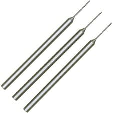Image of Proxxon Micromot 28 854 HSS Drill Bits 1.0mm Pack Of 3