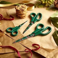 Image of Pack of 3 Scissors Everyday, Art & Craft, Office, Kitchen, Stainless Steel New