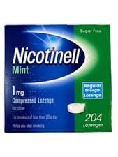 Image of Nicotinell Mint Lozenge 1mg. Help You Stop Smoking. 204 Lozenges . Exp: 08/27