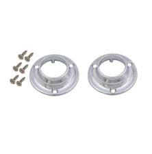 Image of WARDROBE RAIL WARDROBE ROUND HANGING RAILS 25MM WITH FREE ENDS & SCREWS