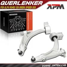 Image of 2X Control Arm Suspension Front Lower L+R For Alfa Romeo 159 Brera Spider 939