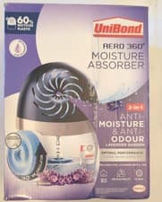 Image of UniBond AERO 360 Lavender Humidity Absorber 450g Refill Device Mould Prevention