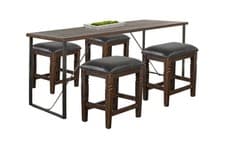 Image of Sunny Designs Newport Counter Height Friendship Set