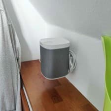 Image of Sonos Play 1 Holder Wall Mount – Plastic | Durable Wall Mount for Sonos Speakers
