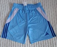 Image of ADIDAS Blue Tiro 24 Junior Training Shorts Size 15-16 Years