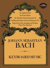 Image of Keyboard Music Johann Sebastian Bach Book [Softcover] Piano Dover Publications