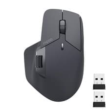 Image of Rapoo MT760L/MT760M Multi-mode Rechargeable Wireless Mouse Ergonomic 4000 DPI