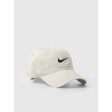 Image of Nike Heritage 86 Relaxed Swoosh Cap / Khaki Beige Black / RRP £24