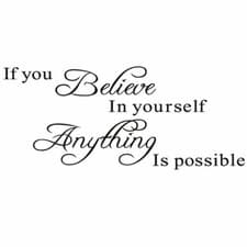 Image of Wall Decals Stickers Removable Vinyl Quote Mural DIY Home Pattern Room Decor