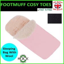 Image of FOOTMUFF Cosy Toes Universal Sheep Wool Carrycot Buggy Pushchair Stroller Pram