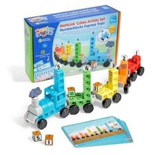 Image of MathLink® Cubes Activity Set Numberblocks® Express Train