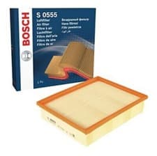 Image of BOSCH Air Filter F026400555 6C0129620 S0555 Audi Seat VW Skoda- Best Quality