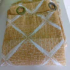 Image of Catherine Lansfield 3x curtain set 46"D x 54"W Excellent condition