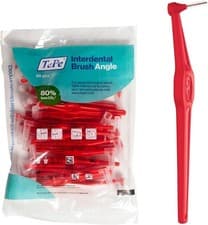 Image of TePe Angle Red 0.5mm Interdental Brush - Pack of 25 Brushes