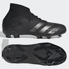 Image of adidas Predator Mutator 20.1 FG Boys Girls Football Boots Black SIZE 1 2 3 4 5