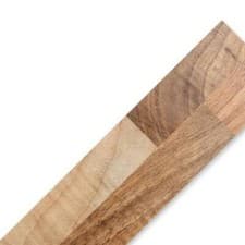 Image of Walnut Block Laminate Worktop, Semi Gloss Finish - 3m, 4m Lengths, 38mm Thick