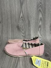 Image of Womens Toms Alpargata Pink Canvas Shoes UK Size 3 Brand New 