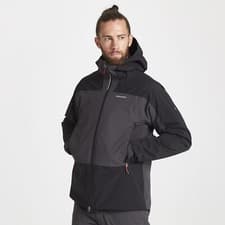 Image of Craghoppers Men's Gryffin Waterproof Jacket Black/ Black Pepper CMW790 RRP £100