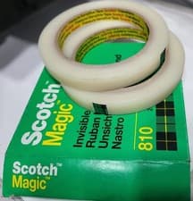 Image of 3M Scotch 810 Magic Tape invisible 2 x 12mm x 66m