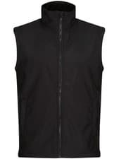 Image of Regatta Bodywarmer Gilet Ablaze Softshell Water Repellent Warmed Back Zip Pocket