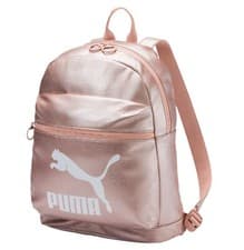 Image of Puma Prime Metallic Peach Beige Women’s Girls Fashion Bag Backpack Small * NEW