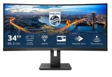 Image of Philips Curved Monitor 34" 345B1C Wide Quad HD VA LCD Monitor Black
