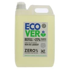 Image of Ecover | Laundry Liquid Zero Non - Bio - 142 Washes | 1 x 5l