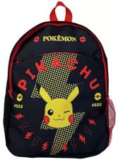 Image of Pokemon Pikachu 10.4L Backpack Polyester Black Splashproof Adjustable Strap