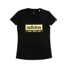 Image of New Adidas Foil Graphic Tee Women's Athletic T-shirt