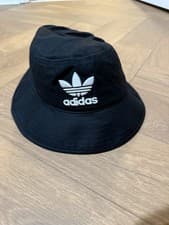 Image of Black Adidas Bucket Hat