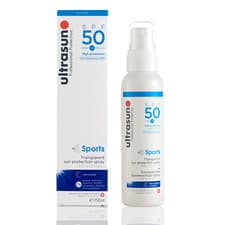 Image of UltraSun Transparent Sun Protection | Sports Spray SPF50 | 150ml