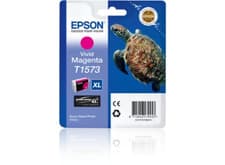 Image of Genuine Original Epson T1573 Vivid Magenta Ink Cartridge C13T15734010 Turtle