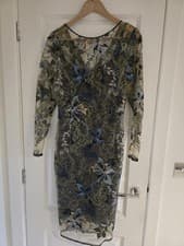 Image of Mint Velvet Floral Embroided Midi Dress