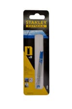 Image of Stanley STA25752-XJ Jigsaw Blades For Cutting Thin Gauge Metal HSS Pack of 2