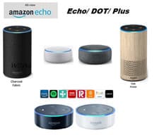 Image of Amazon Echo Alexa Plus/Dot 3rd & 4th Gen/Show Speakers - Various Colours
