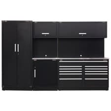 Image of Sealey APMSCOMBO2SS Modular Storage System Combo - Stainless Steel Worktop