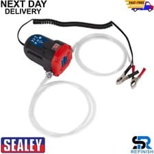 Image of Sealey TP9312 Engine Oil & Diesel Transfer Pump 12V Battery Portable Size