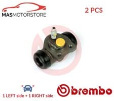 Image of DRUM WHEEL BRAKE CYLINDER PAIR BREMBO A 12 157 2PCS P FOR CHEVROLET CORSA,KALOS