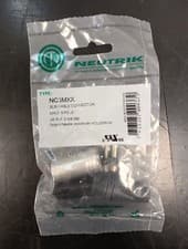 Image of Neutrik NC3MXX XLR Cable Connector Male 3 Pole Plug