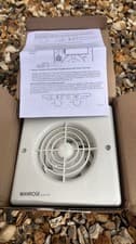 Image of Manrose QF100T 5W Quiet Bathroom Axial Extractor Fan with Timer