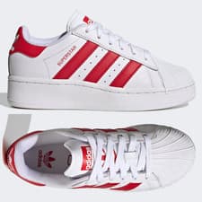 Image of adidas Originals Superstar XLG Junior SIZE 3 5 5.5 Boys Girls Trainers Shoes