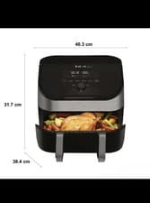 Image of Instant Pot VTAFB92-SS Air Fryer Vortex Plus VersaZone ClearCook 8.5L Silver