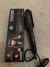 Image of Cloud Nine Hair Straightener Wide Plate Black