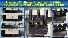 Image of Playseat Challenge X Logitech G Edition LOGITECH RS Pedal (2~3pedal) Mount