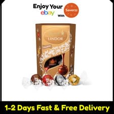 Image of Lindt Lindor Assorted Chocolate Truffles – 200g Box (Approx. 16 Balls) – Smooth